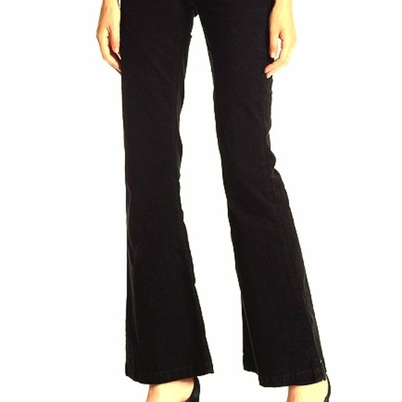 Joie Denim - Joie enchante flare - bell bottom corduroy jeans size 25 black*